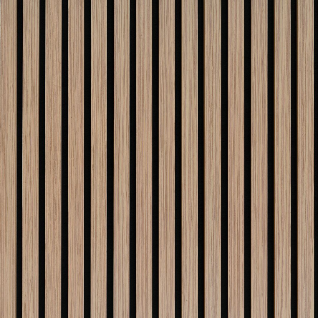 Chêne Zebrano | ECO | Panneau mural acoustique