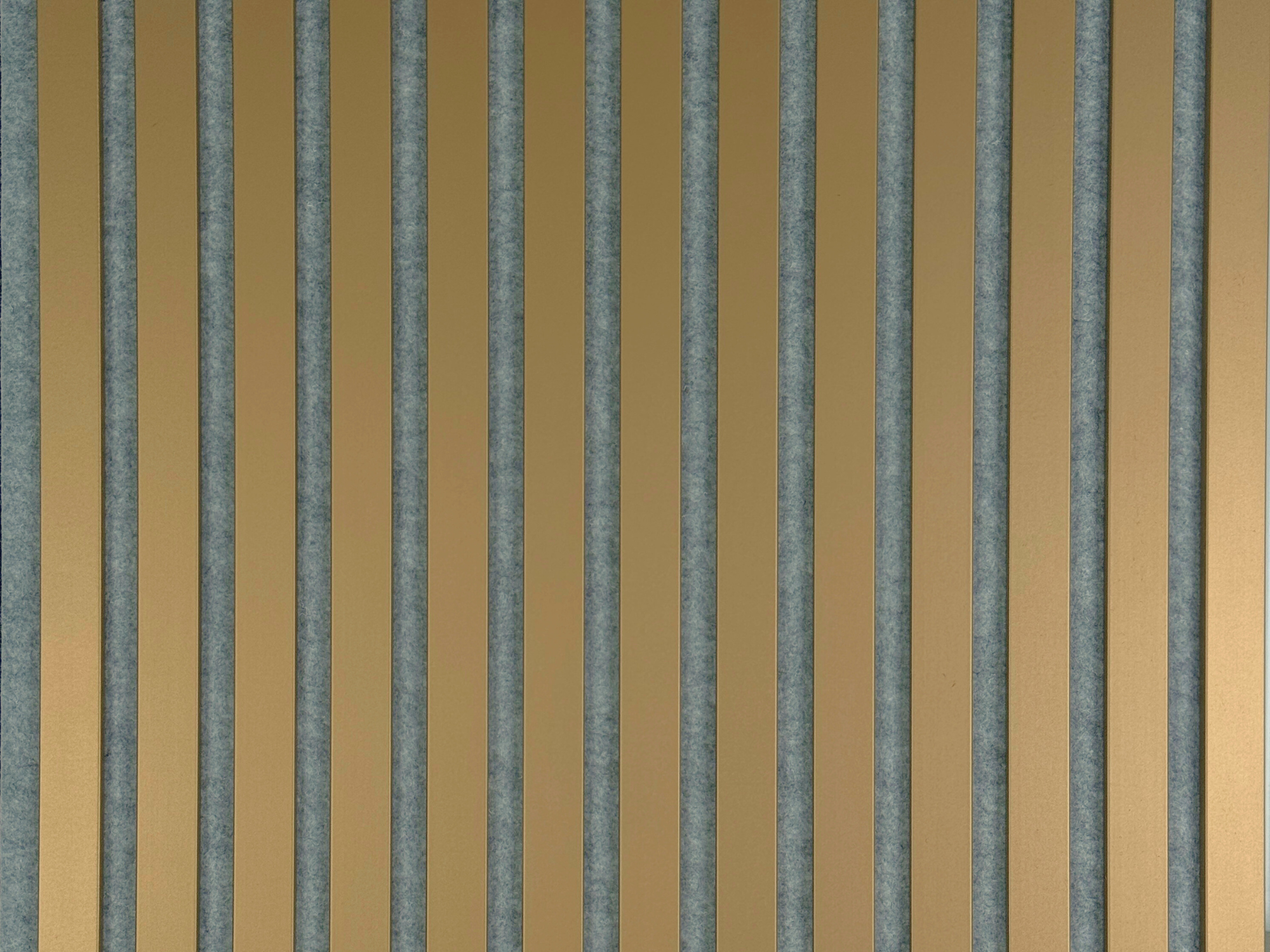 Doré (feutre gris) | Premium | Panneau mural acoustique