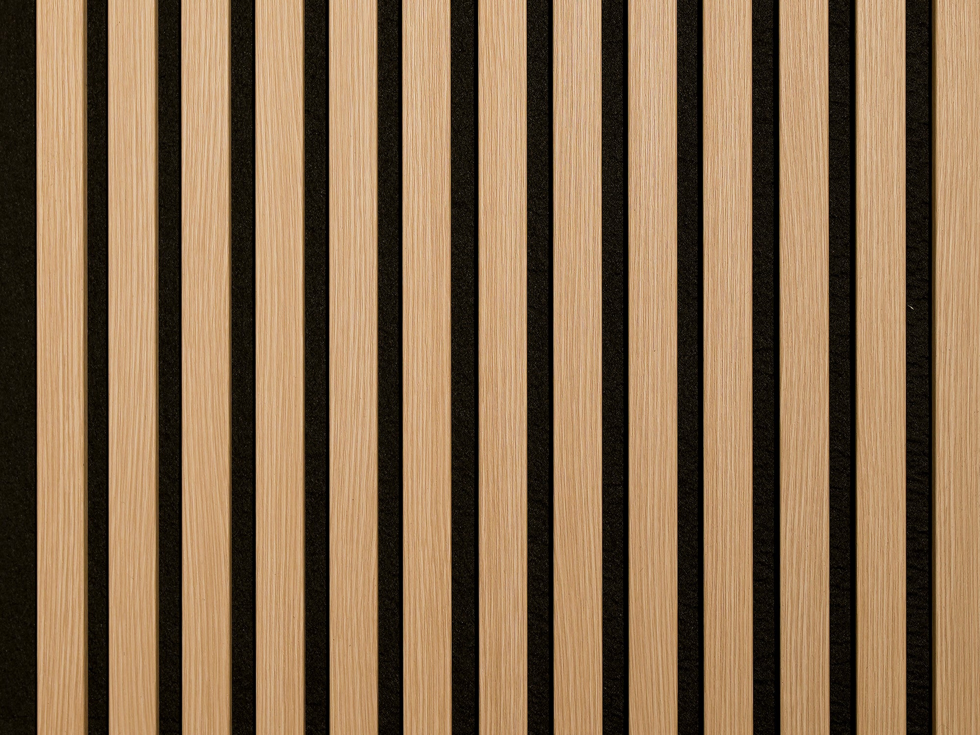 Chêne naturel | Élégant | Panneau mural acoustique