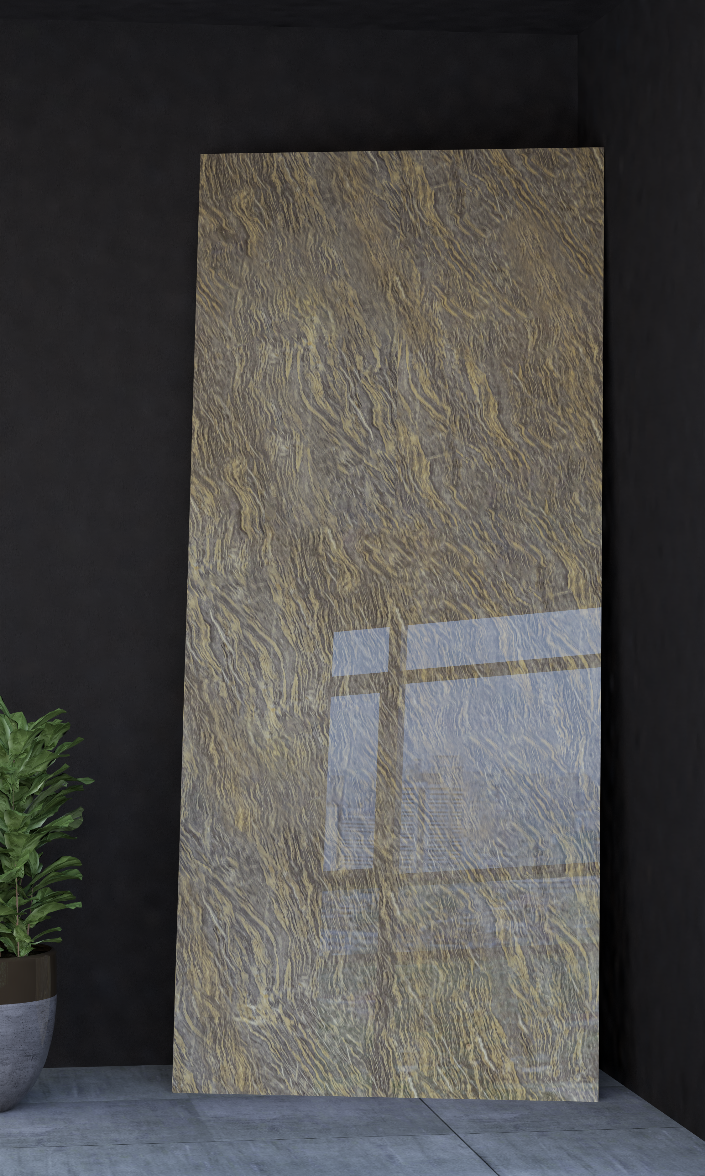 Rozalya - Panneau mural plat