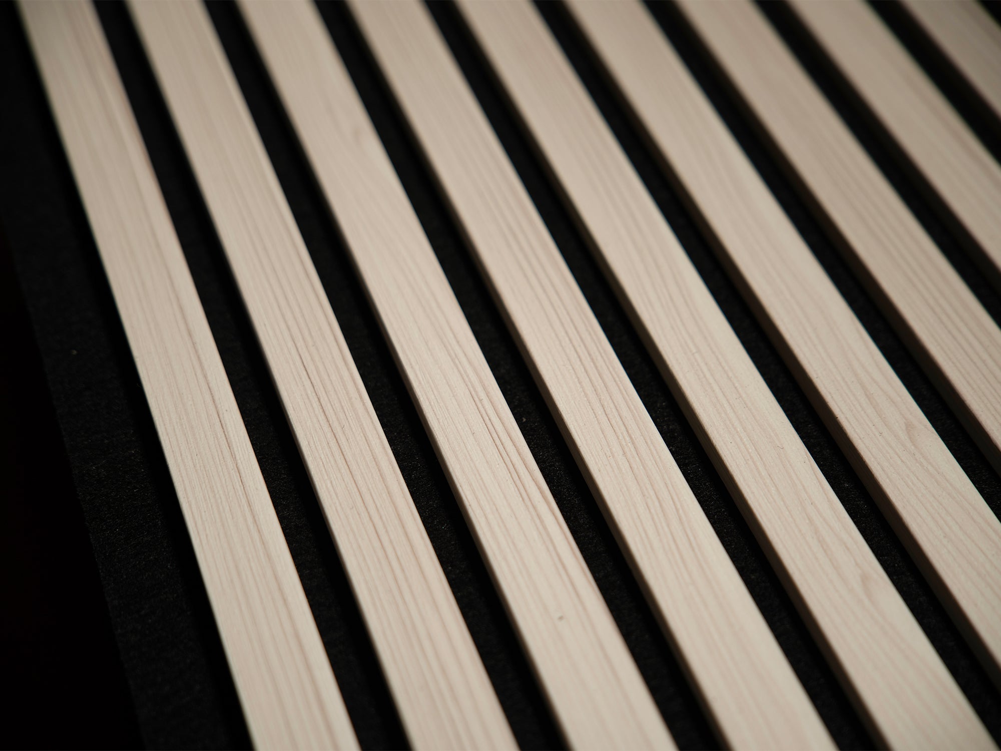 Chêne blanc | Premium | Panneau mural acoustique