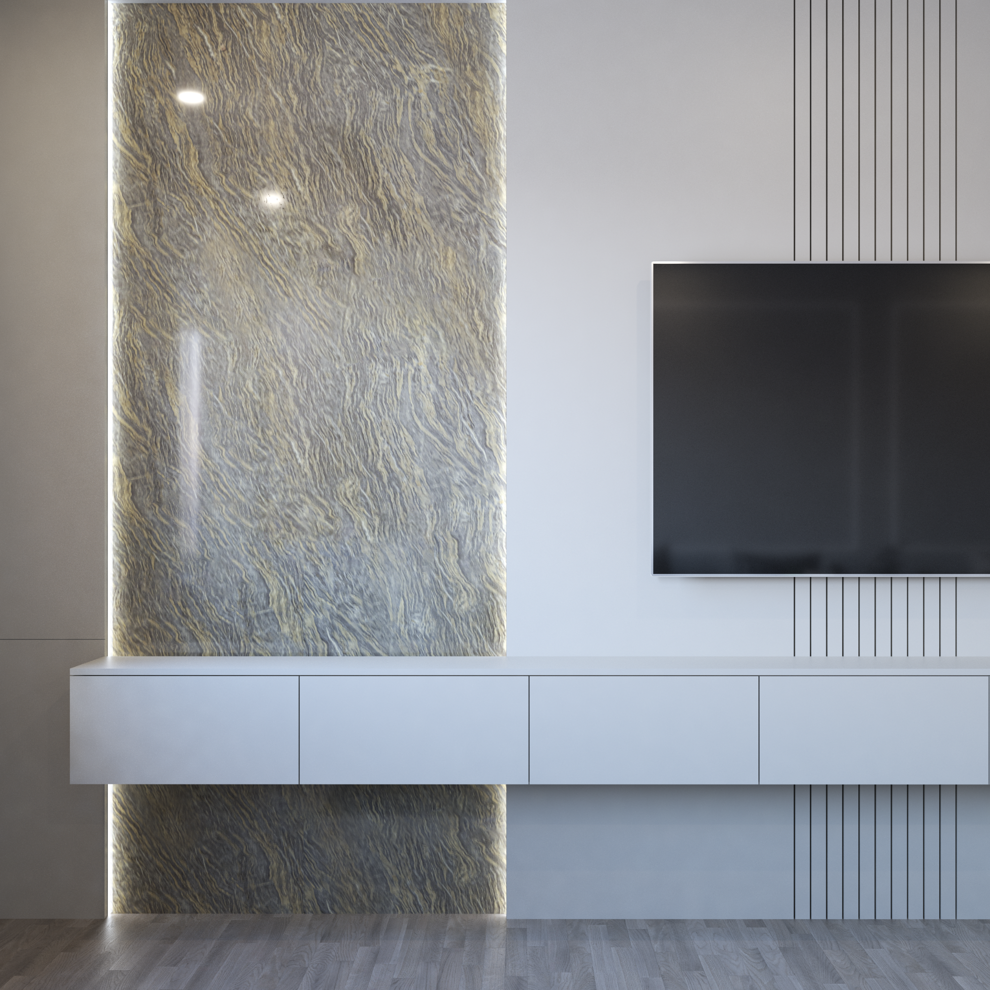 Rozalya - Panneau mural plat