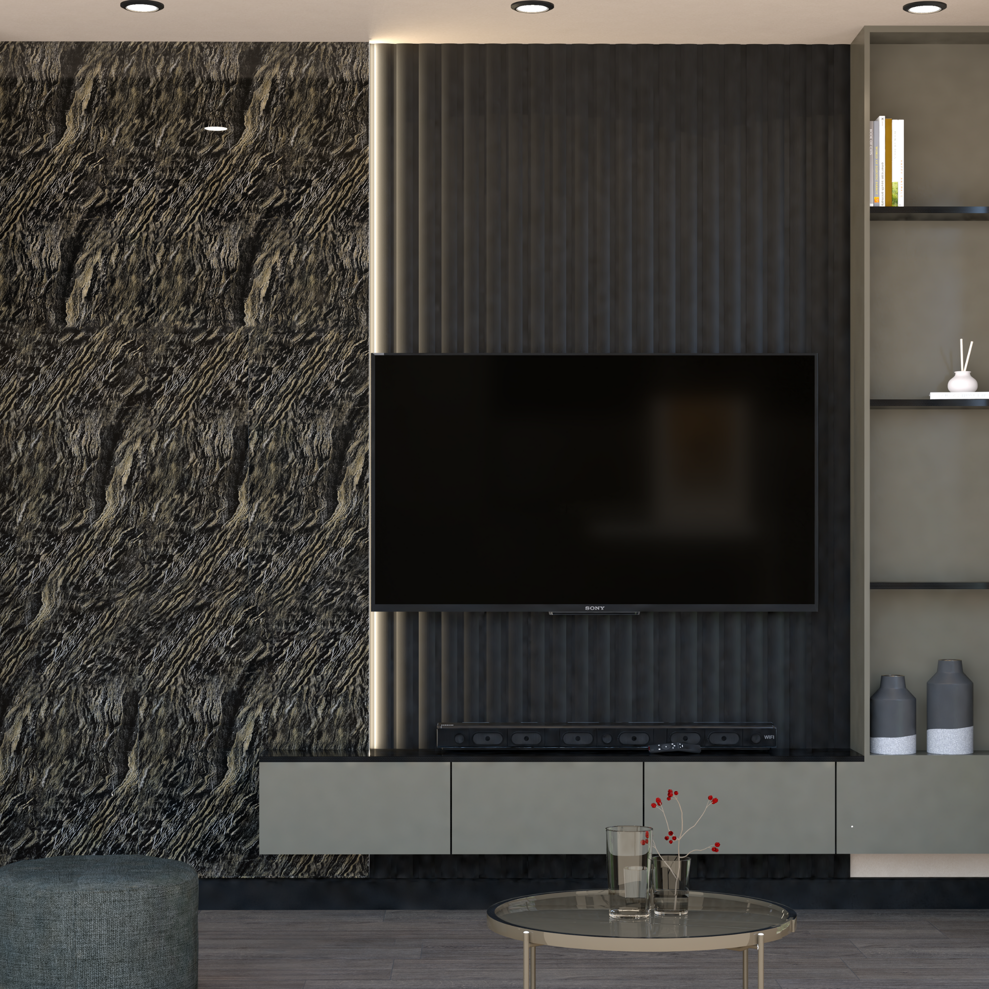 Giallo- Flat Wall Panel