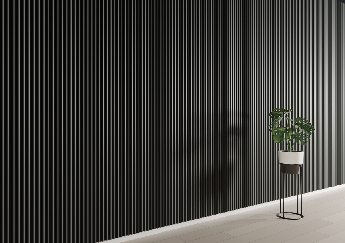 Anthracite WP09 3D Wall Panel – Arch
