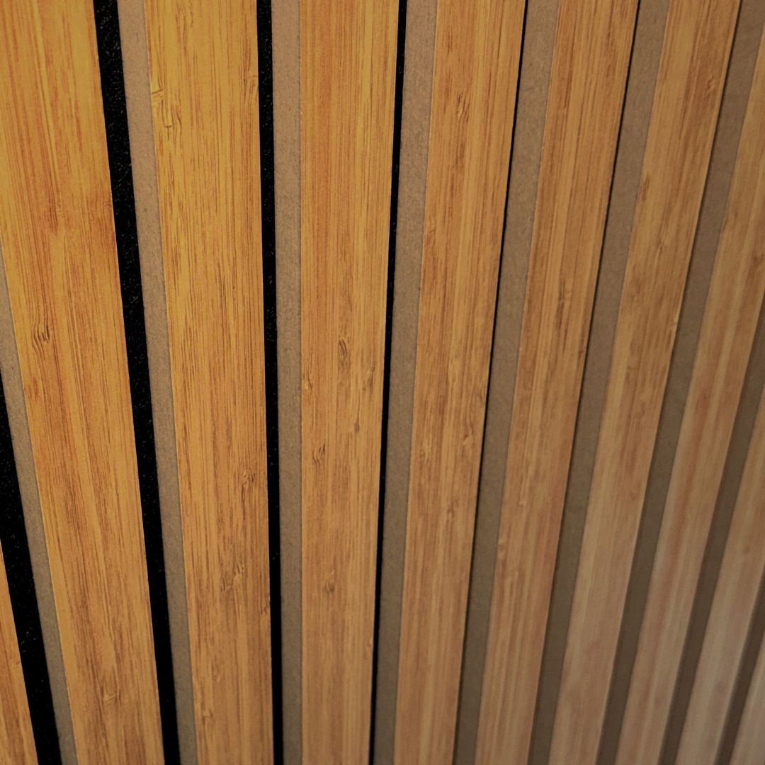 Panneau mural acoustique en bambou classique | ECO