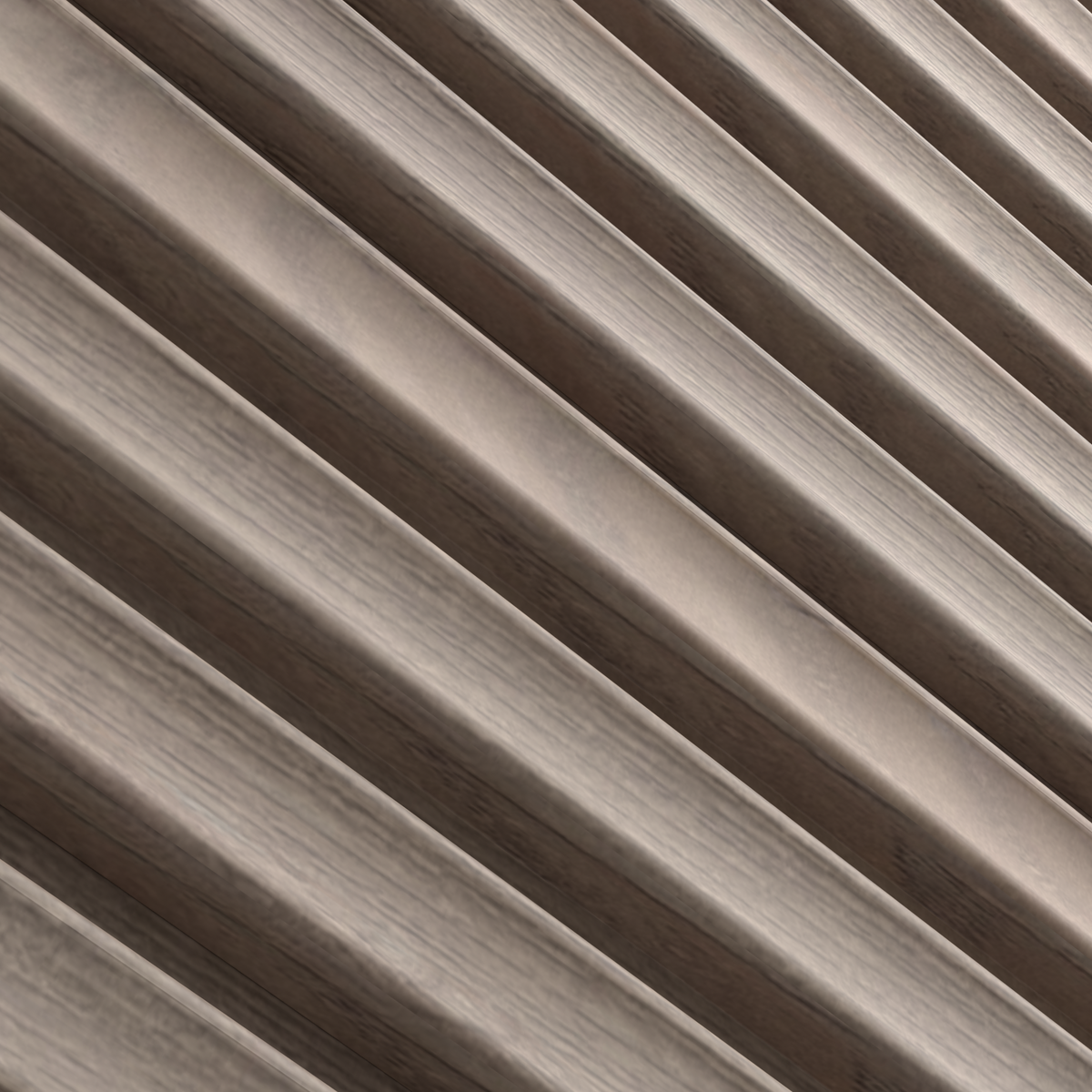 Gray Oak WP04 3D Wall Panel – Dished Slat