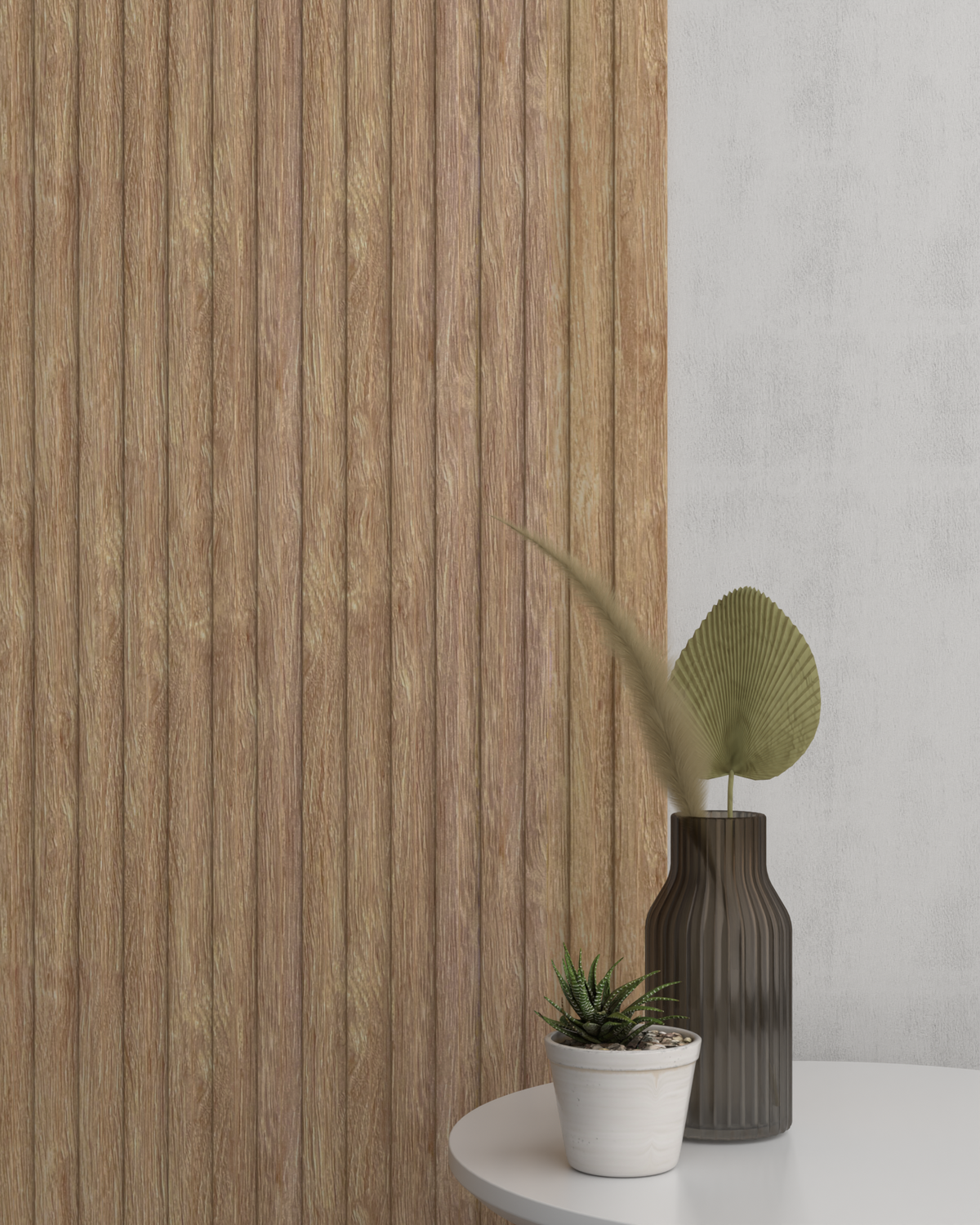 Light Oak WP12 3D Wall Panel – Inline