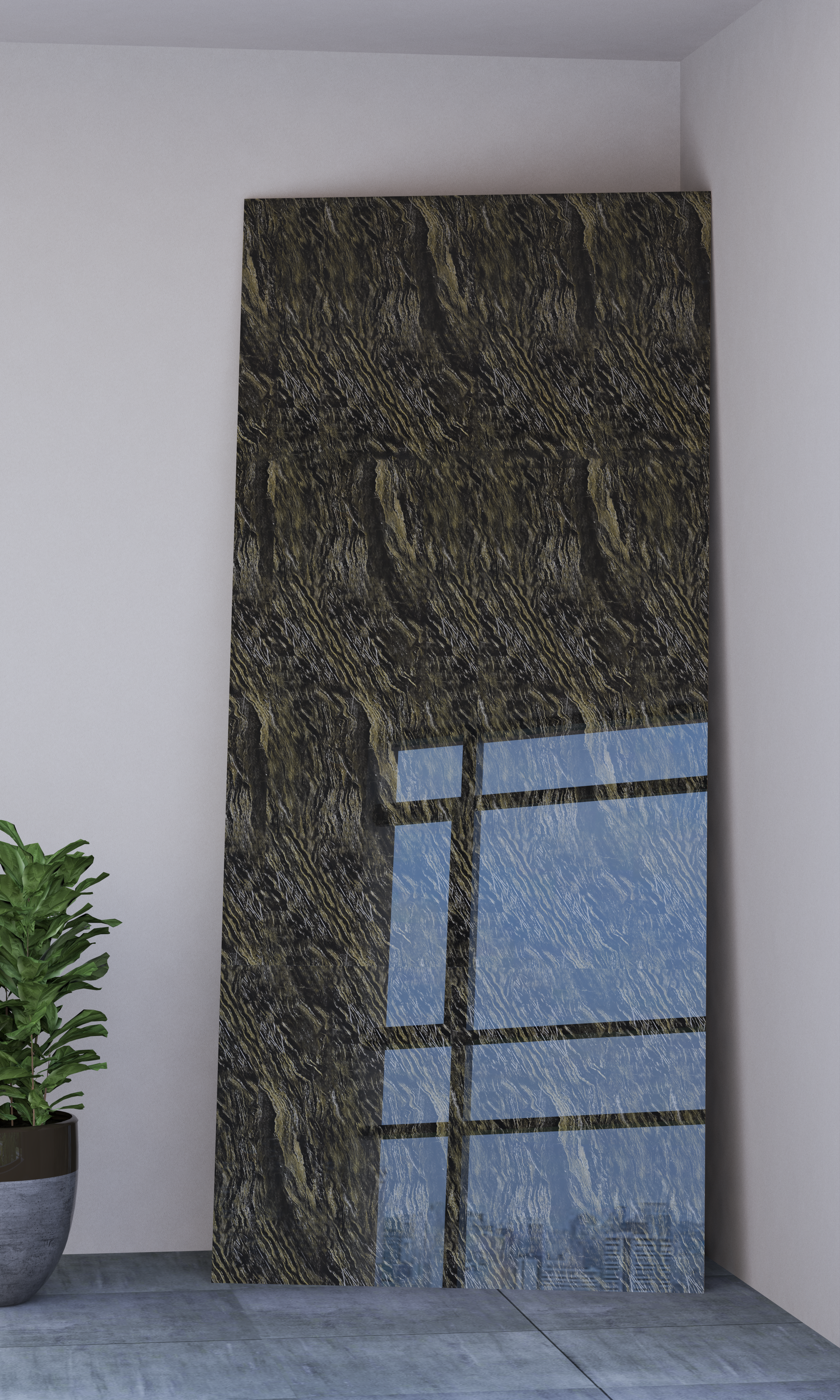 Giallo- Flat Wall Panel