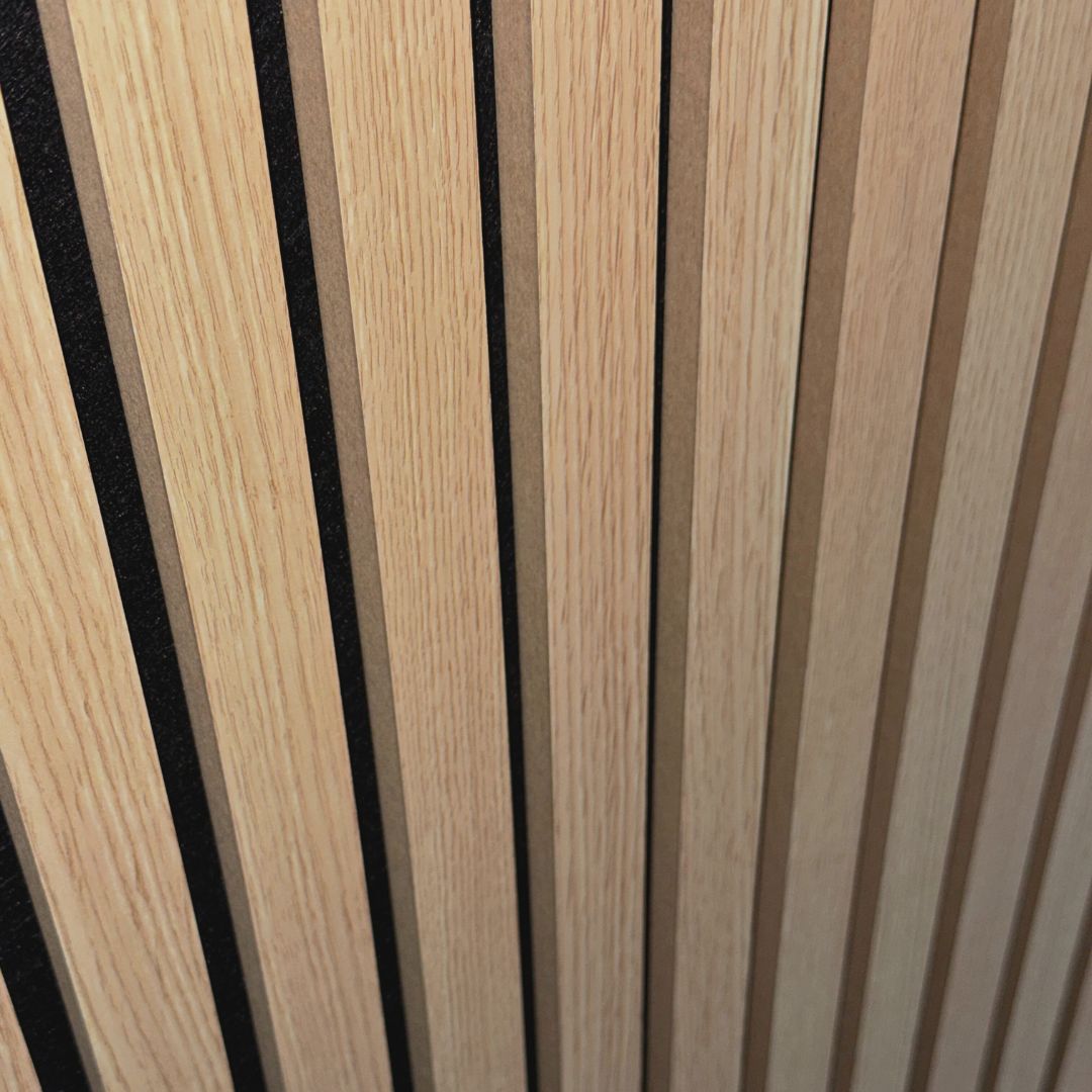 Chêne naturel | ECO | Panneau mural acoustique
