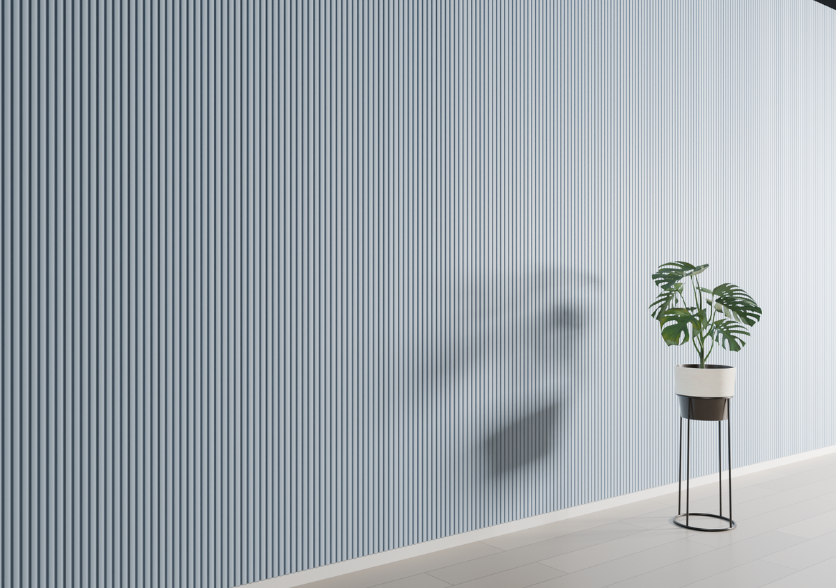 Soft Blue WP12 3D Wall Panel – Inline
