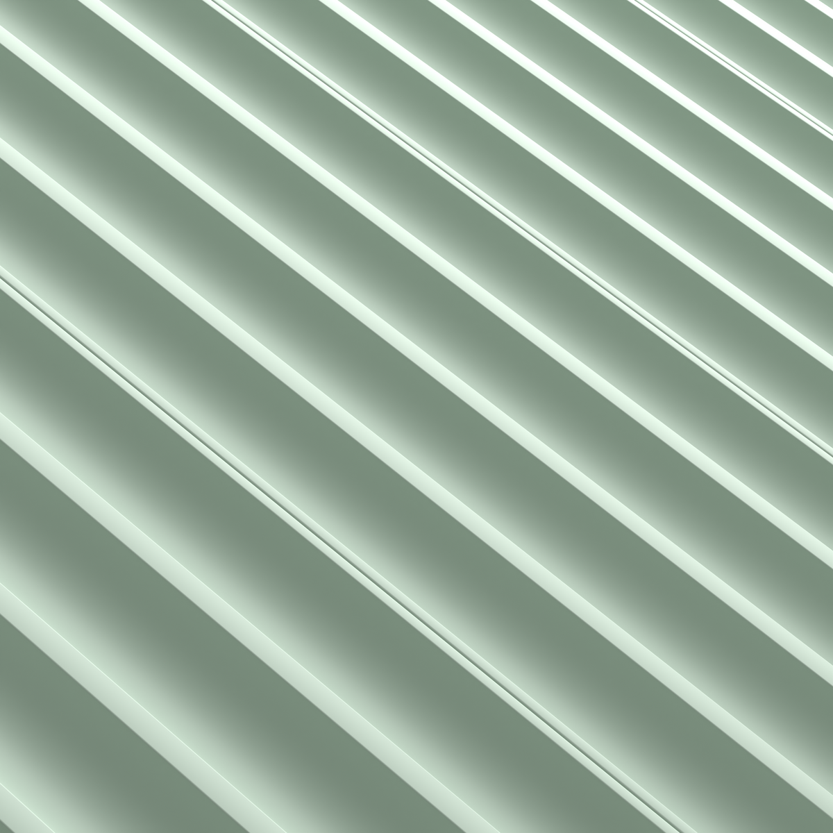 Soft Green WP08 3D Wall Panel – Round Flute
