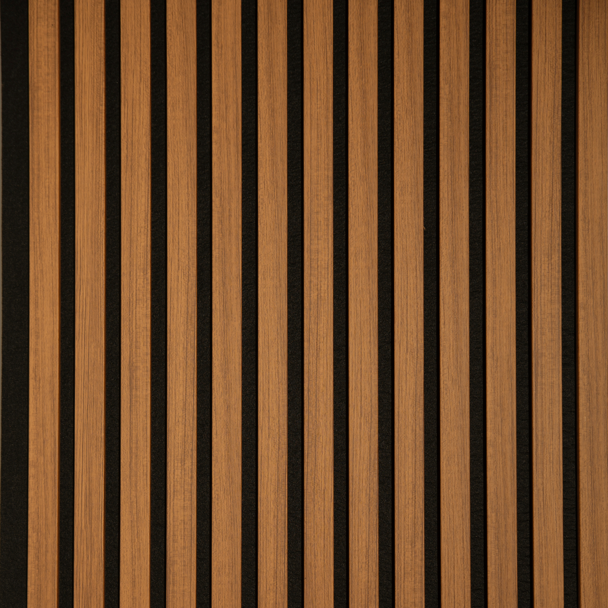 Teak akoestisch wandpaneel