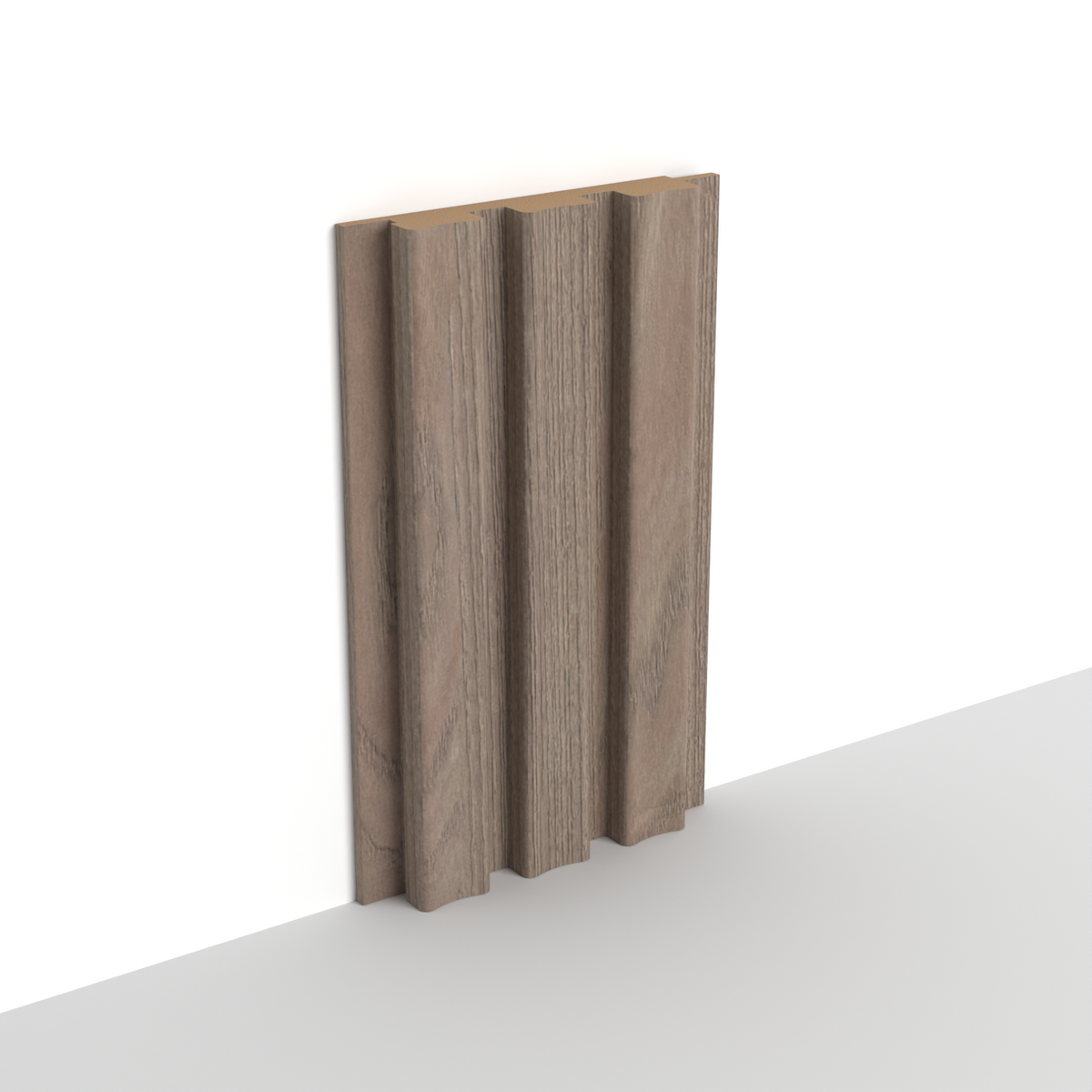 Panneau mural 3D WP04 chêne gris – lame creuse