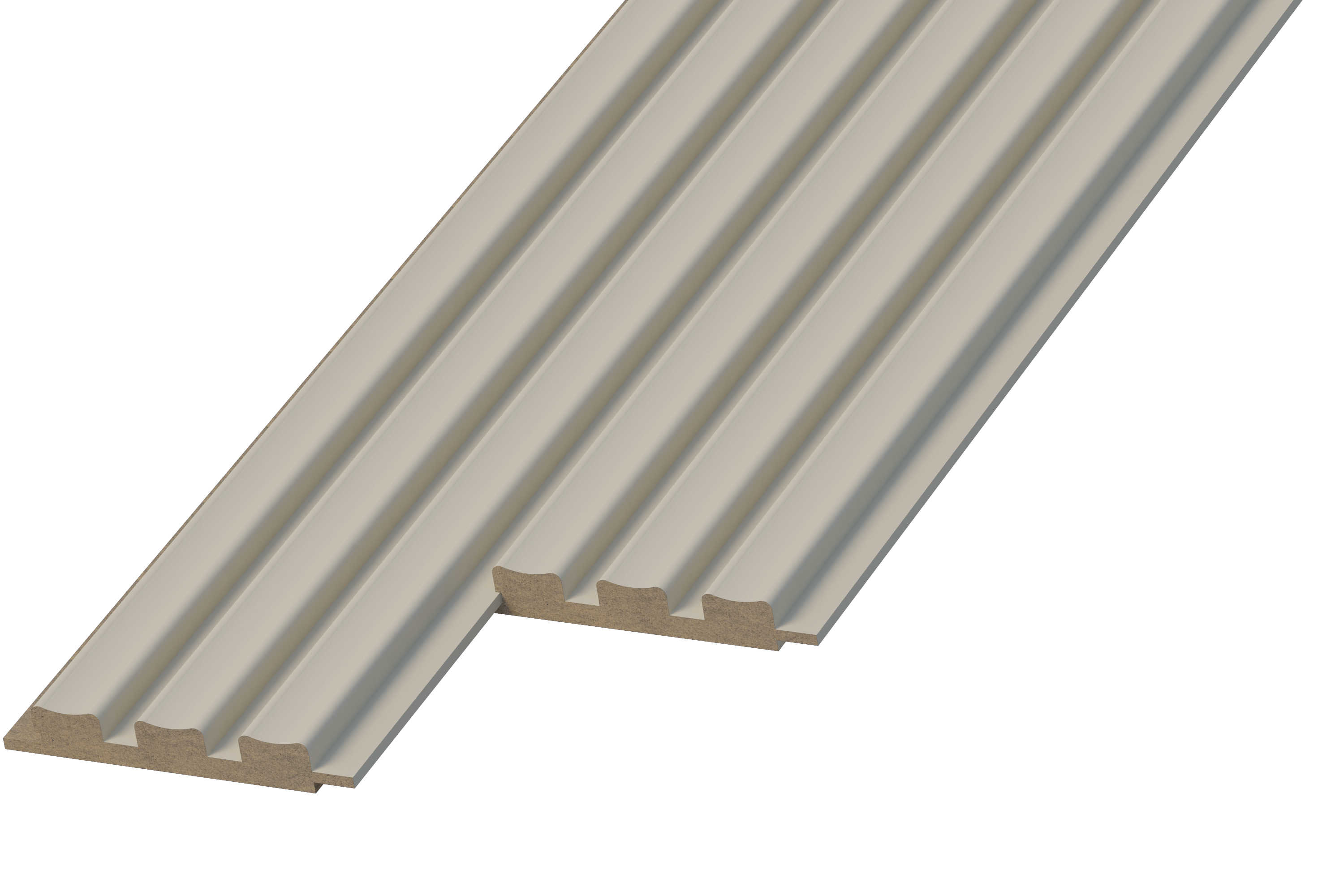 Soft Cream | WP04 | 3D Wall Panel