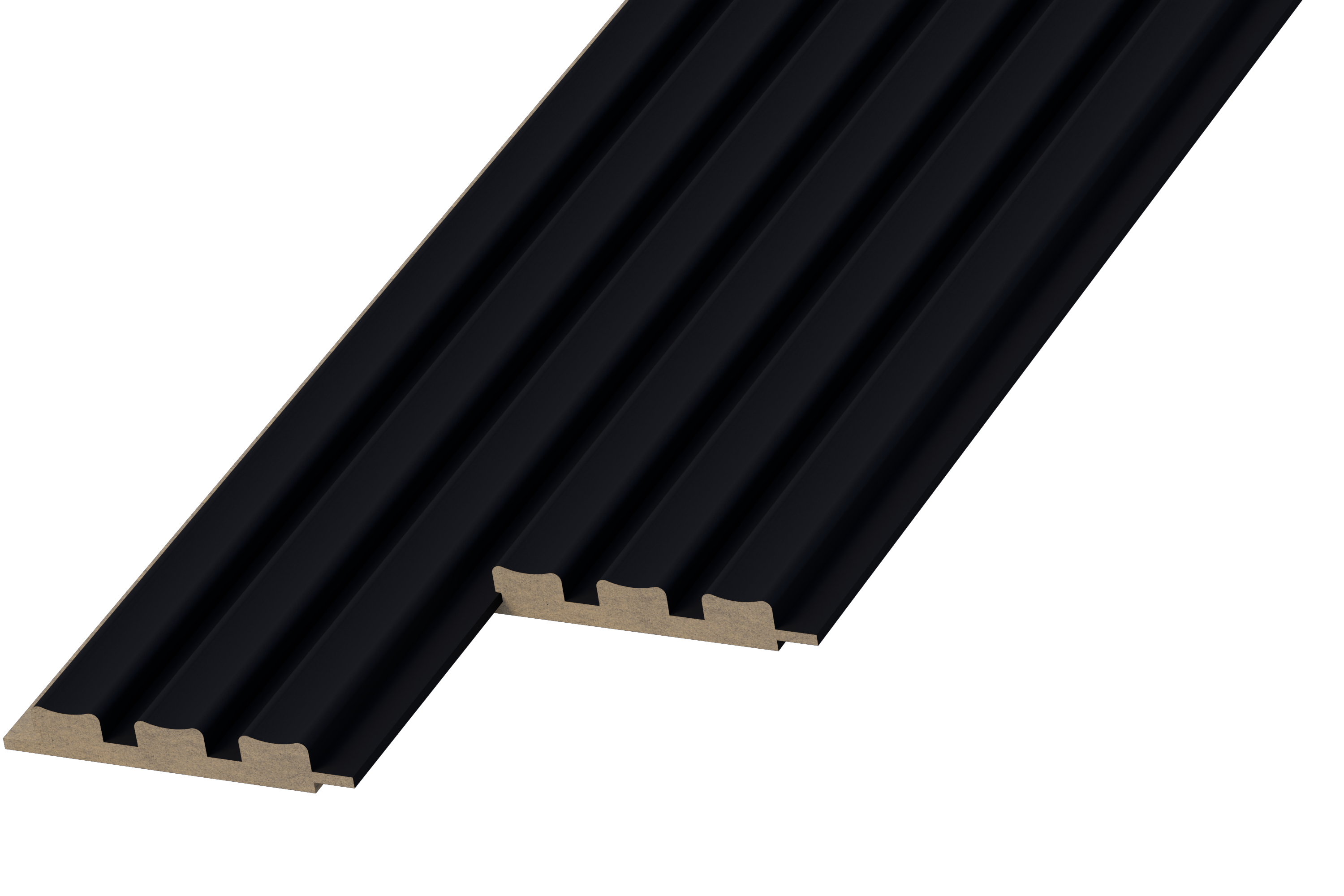 Matte Black | WP04 | 3D Wall Panel