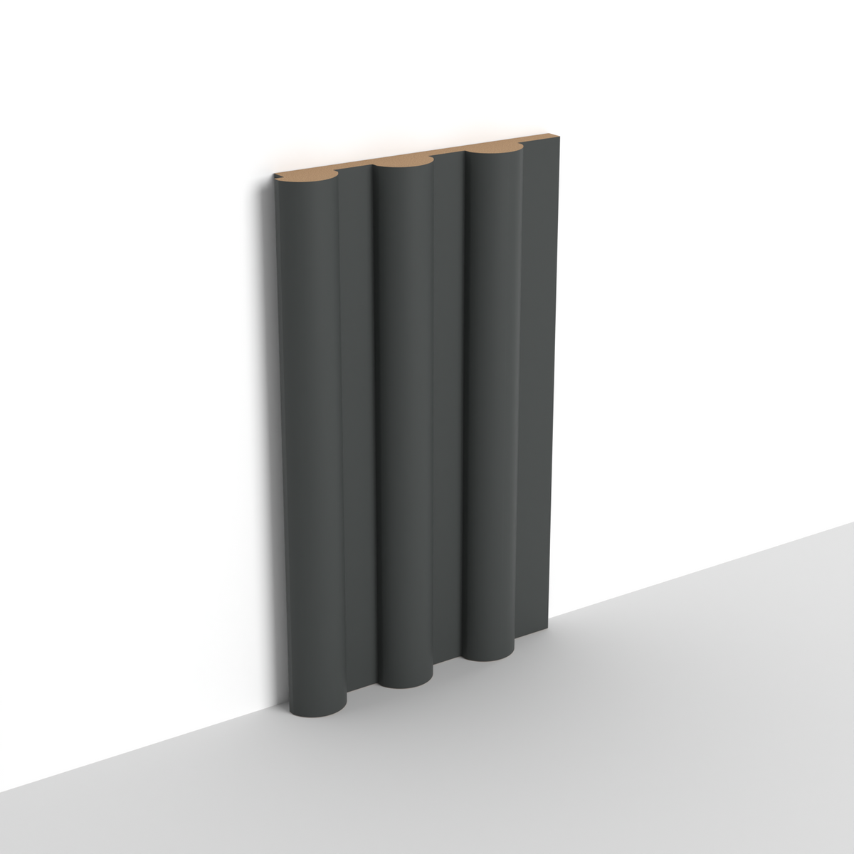 Panneau mural 3D WP09 anthracite – arche