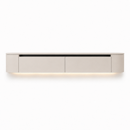 Japandi TV Unit | Beige