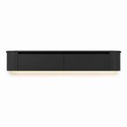 Japandi TV Furniture | Matte Black