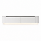 Japandi TV Furniture | Soft White