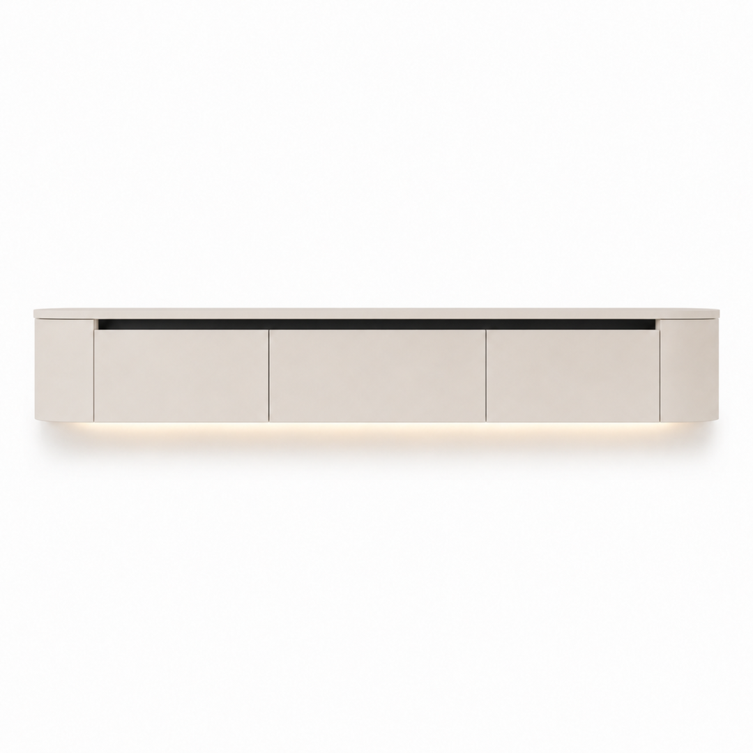 Japandi TV Furniture | Beige