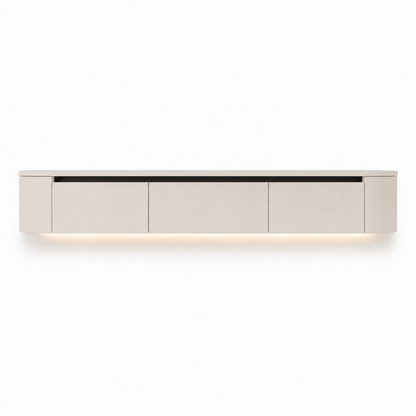Japandi TV Unit | Beige