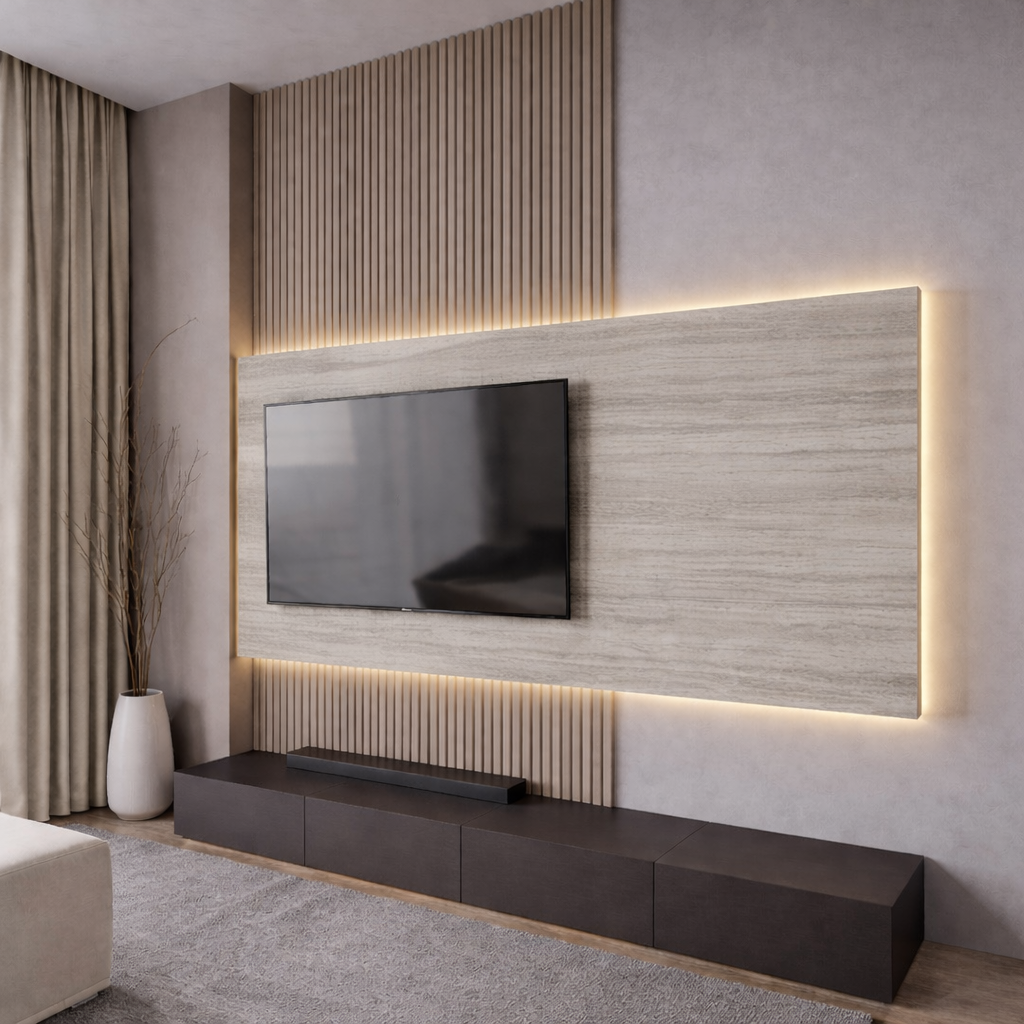 Beige Stone-Look | Decorative Panel