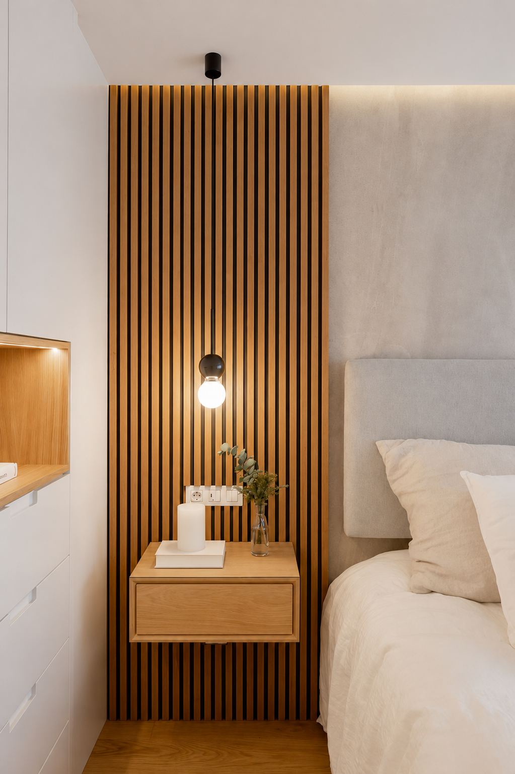 Light Walnut  | MDF Latt Panels