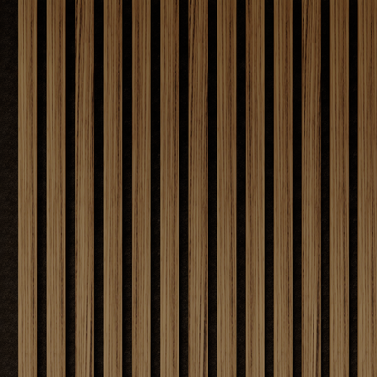 Chêne Zebrano | Élégant | Panneau mural acoustique