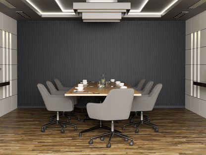 Panneau mural acoustique anthracite
