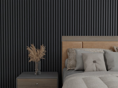 Panneau mural acoustique anthracite