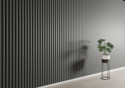 Panneau mural 3D WP06 anthracite – arche douce