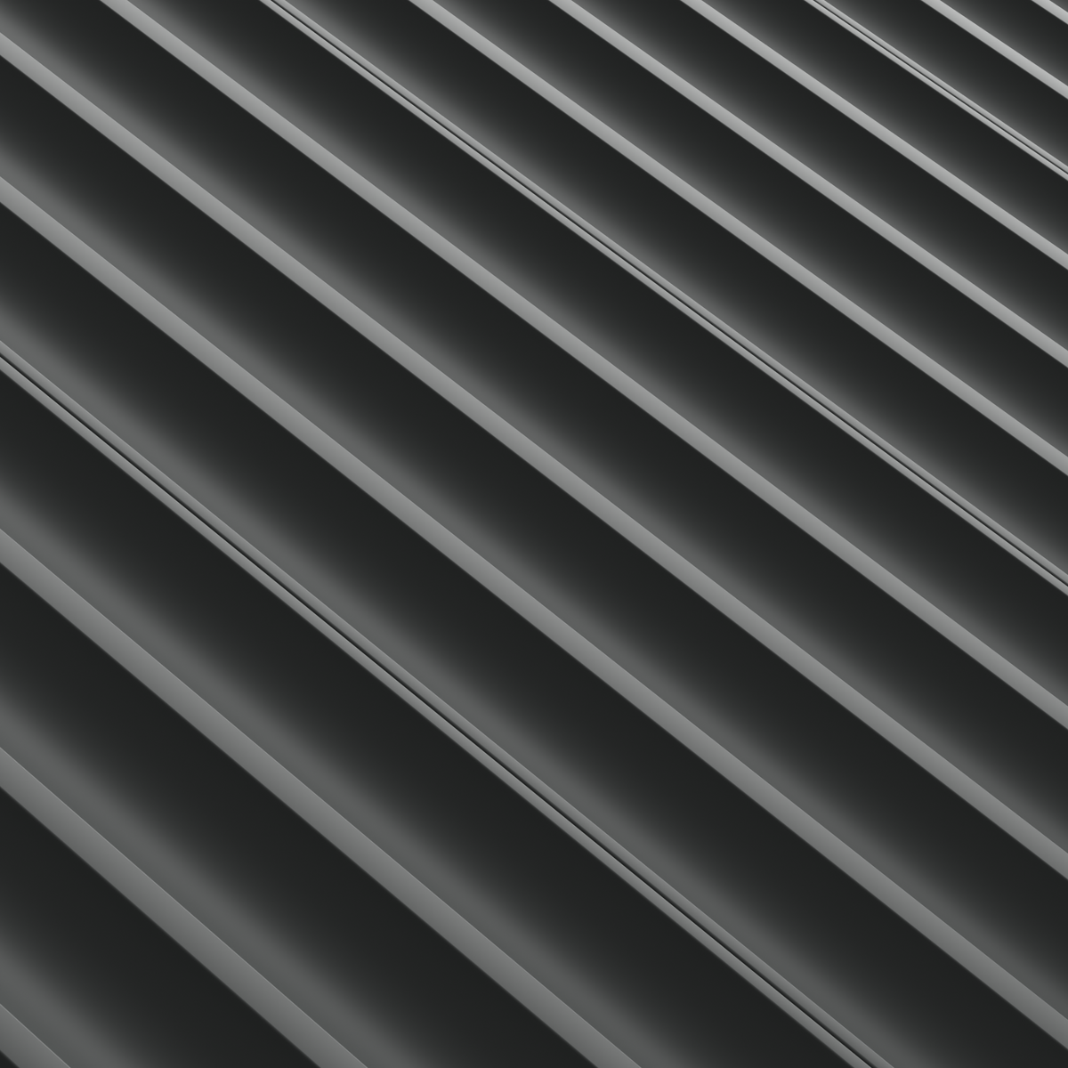 Anthracite WP08 3D Wall Panel – Round Flute