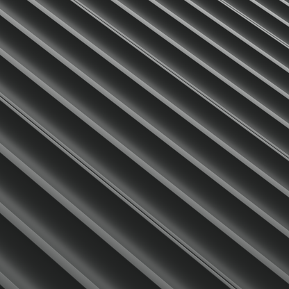 Panneau mural 3D WP08 anthracite – cannelure ronde