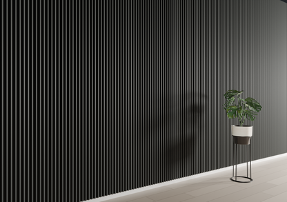 Panneau mural 3D WP09 anthracite – arche