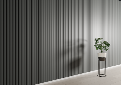 Panneau mural 3D WP15 anthracite – inline large