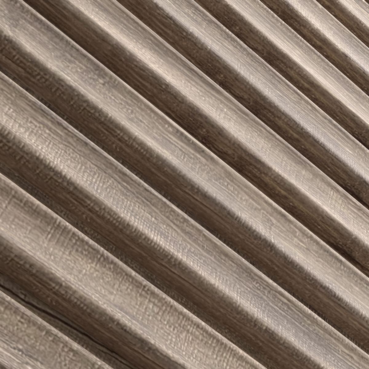 Antic Walnut WP04 3D Wall Panel – Dished Slat