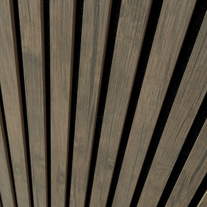 Panneau mural acoustique en noyer antique | ECO