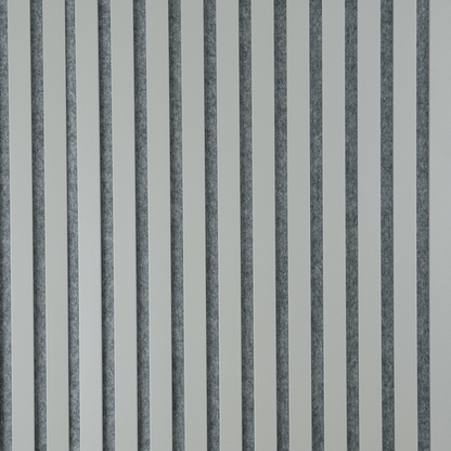 Beige akoestisch wandpaneel – grijs vilt