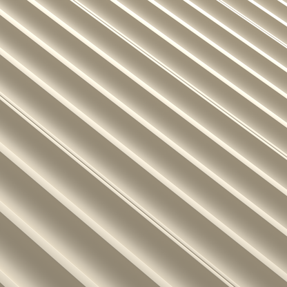 Panneau mural 3D WP08 beige – cannelure ronde