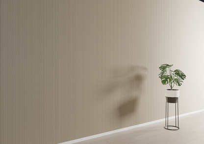 Beige WP10 3D-wandpaneel – fijne piek