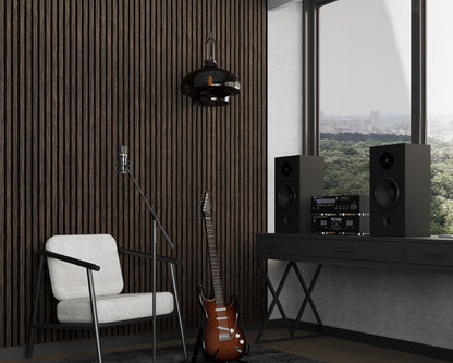 Brown Teak | Acoustic Wall Panel