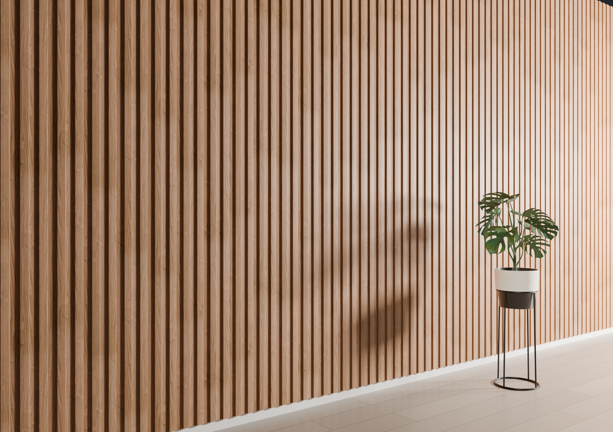 Classic Chestnut WP01 3D Wall Panel – Wide Slat