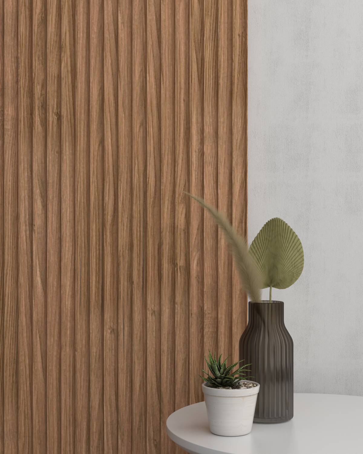 Classic Chestnut WP08 3D Wall Panel – Round Flute