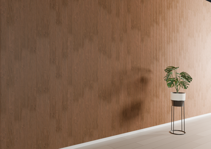 Panneau mural 3D WP10 châtaignier classique – pic fin