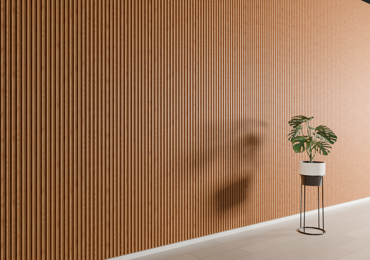 Classic Oak WP04 3D Wall Panel – Dished Slat