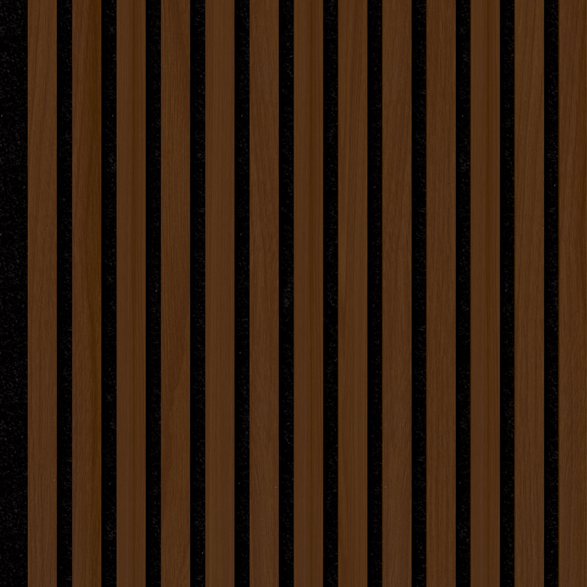 Panneau mural acoustique noyer classique