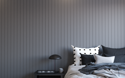 Panneau mural 3D WP15 gris foncé – inline large