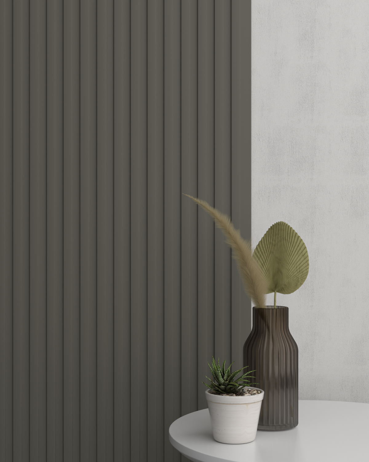Gray WP12 3D Wall Panel – Inline