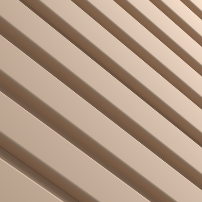 Panneau mural 3D WP04A brun clair – lame carrée