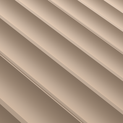 Panneau mural 3D WP08A brun clair – gorge large